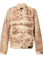 Prps Crinckle Denim Jacket, Men's, Size: Medium, Brown, Cotton