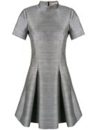Bottega Veneta Fit And Flared Dress - Grey
