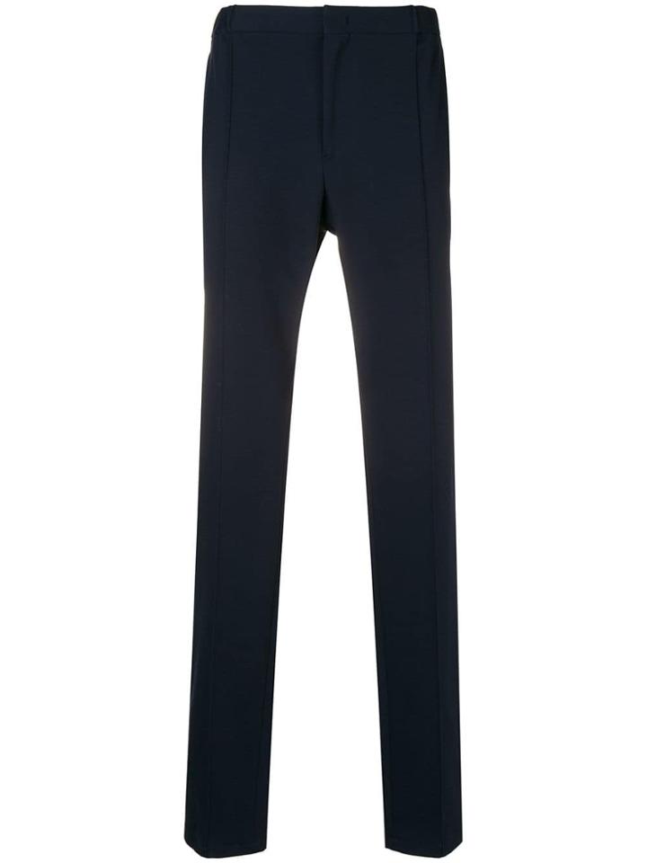 Giorgio Armani Straight-leg Trousers - Blue