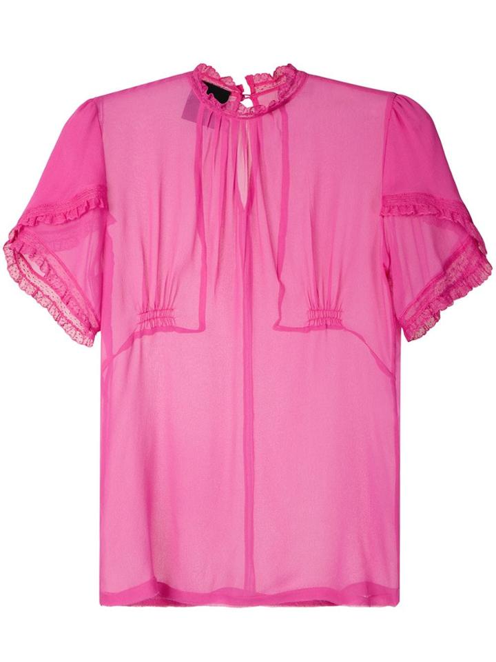 Andrea Bogosian Silk Blouse - Pink