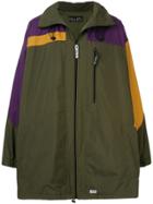 Martine Rose Oversized Zipped Parka - Green
