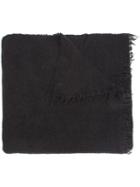 Rick Owens Mega Scarf, Adult Unisex, Black, Silk/polyamide/cashmere/wool
