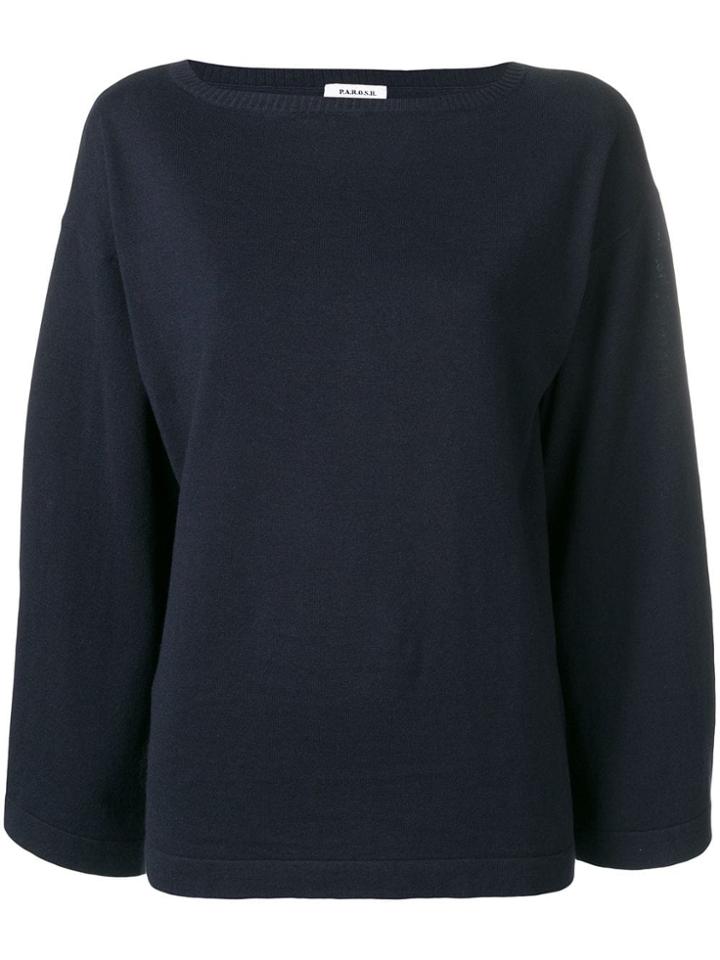 P.a.r.o.s.h. Loose-fit Jumper - Blue