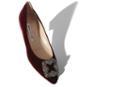 Manolo Blahnik Hangisiflat Velvet