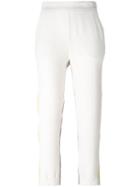 P.a.r.o.s.h. Pantera Cropped Trousers, Size: Medium, Nude/neutrals, Polyester