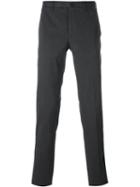 Incotex Skinny Fit Trousers, Men's, Size: 52, Grey, Cotton/spandex/elastane