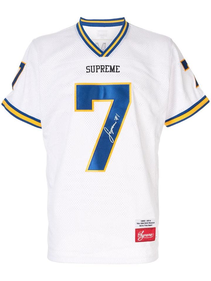 Supreme Hail Mary Football Top - White