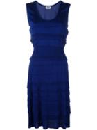 Sonia By Sonia Rykiel Knitted Frill Ruffled Dress