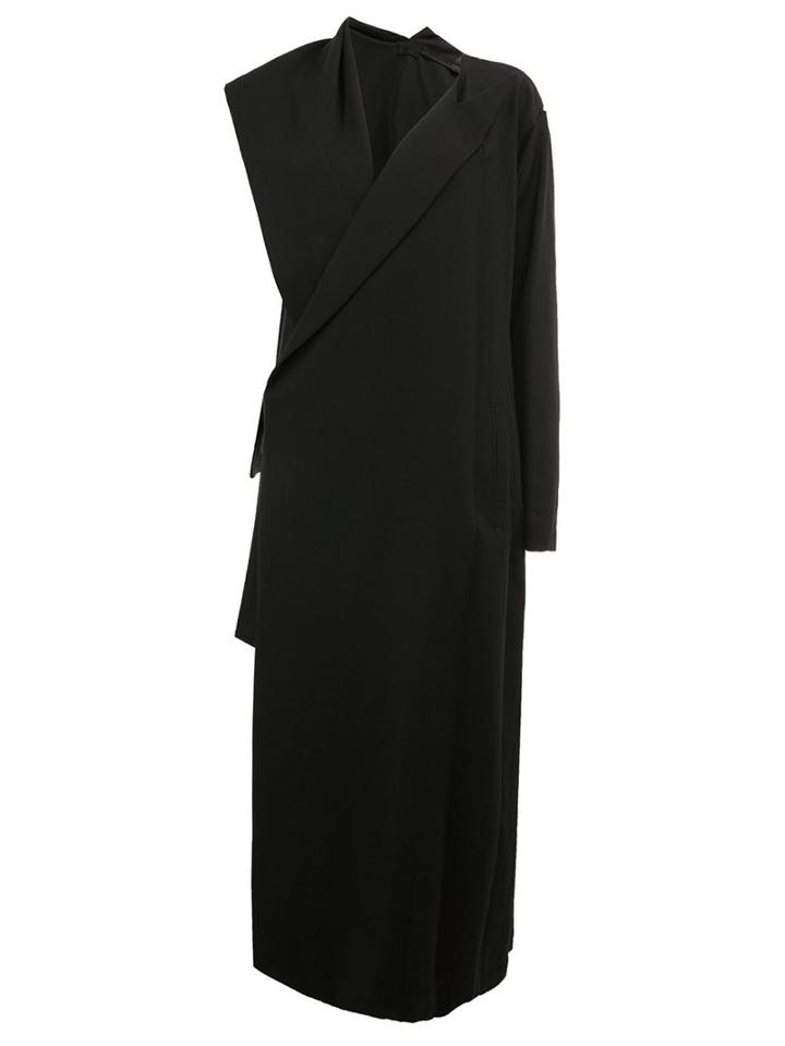 Yohji Yamamoto Cut-out Long Coat