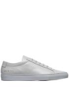 Common Projects Grey Achilles Leather Low-top Sneakers