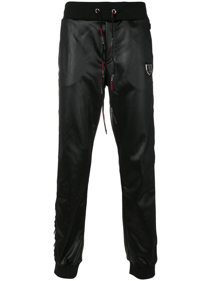 Plein Sport Drawstring Sweatpants - Black