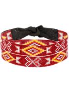 Jessie Western Navajo Choker - Red