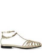 Alevì Chain Detail Sandals - Gold