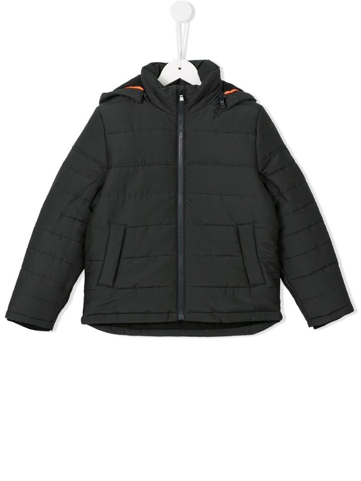 Boss Kids Padded Jacket, Boy's, Size: 10 Yrs, Grey