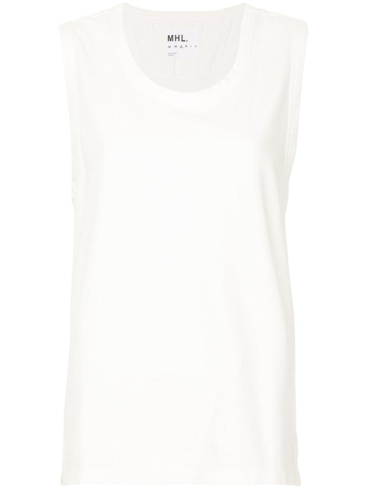 Margaret Howell Classic Vest Top - White