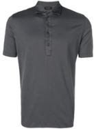 Dell'oglio Short Sleeved Polo Shirt - Grey