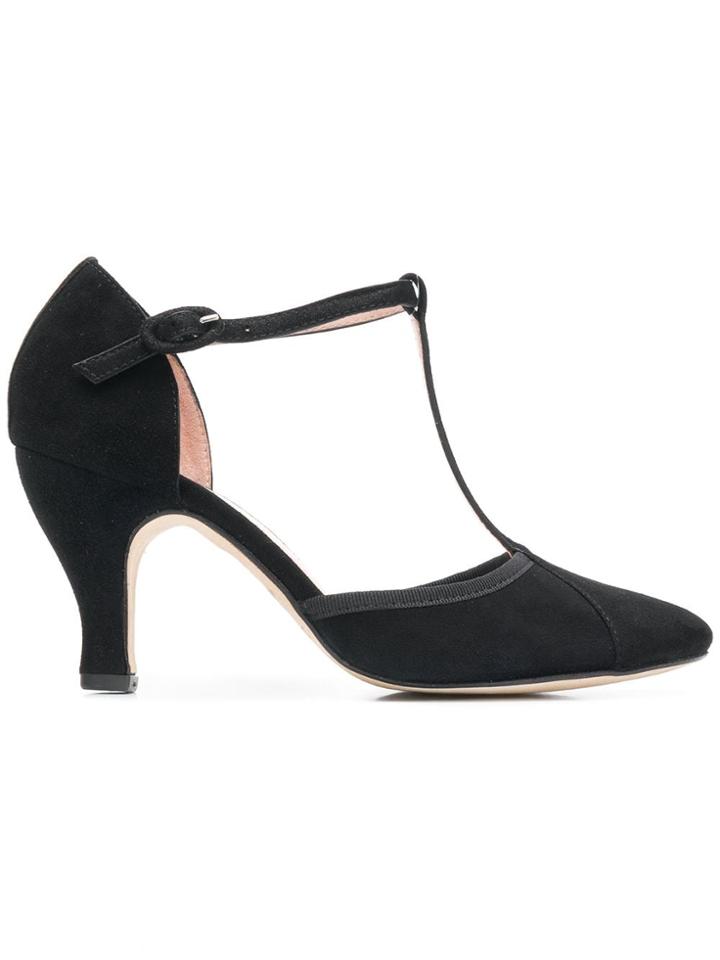 Repetto T-bar Strap Pumps - Black
