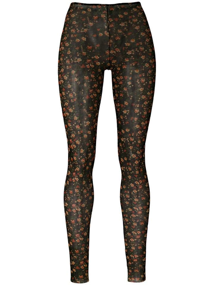 Dsquared2 Floral Print Leggings - Black