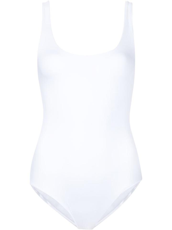 Onia 'kelly' Swimsuit, Women's, Size: Medium, White, Nylon/spandex/elastane