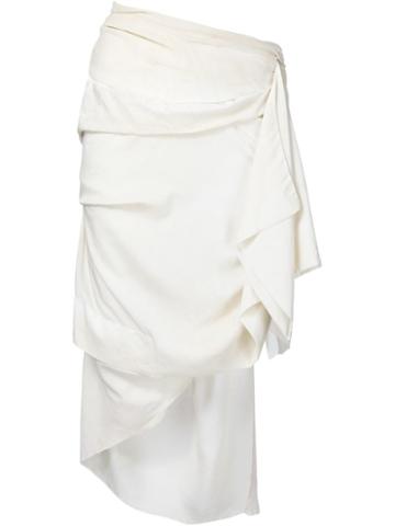 Vivienne Westwood Gold Label Cascading Draped Skirt