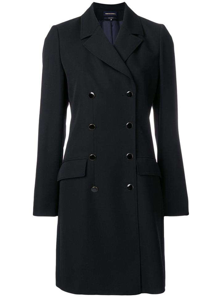 Vanessa Seward Tailored Fitted Coat - Black