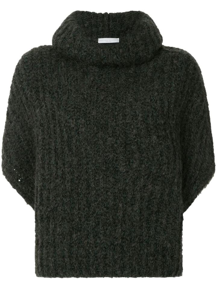 Fabiana Filippi Shortsleeved Jumper - Green