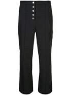 Opening Ceremony Cropped Straight-leg Trousers - Blue