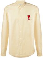 Ami Alexandre Mattiussi Ami De Coeur Button-down Shirt - Yellow