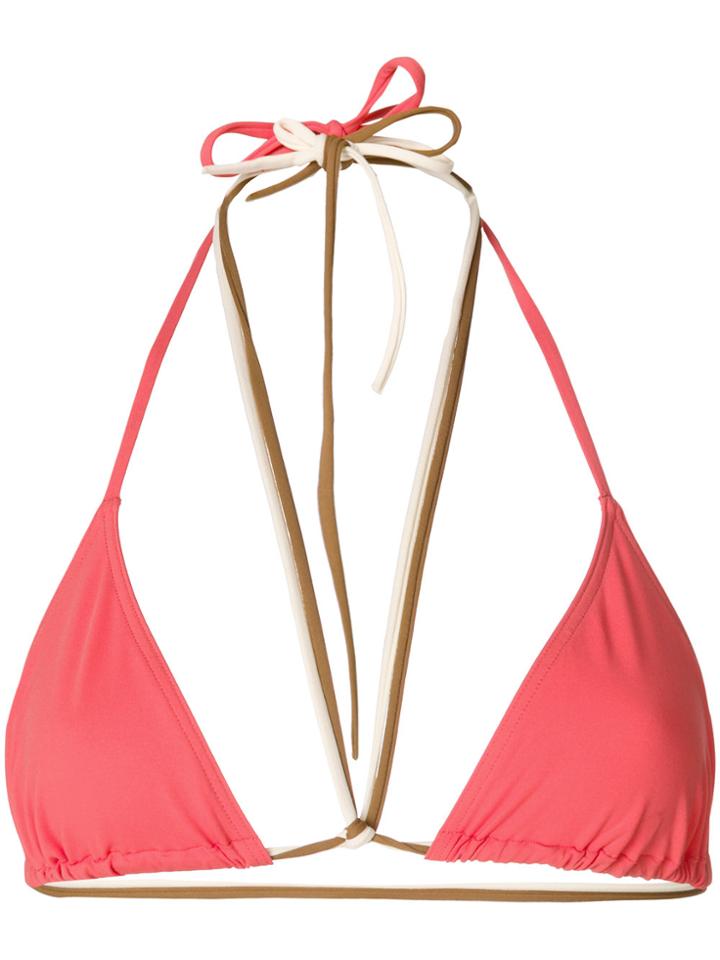 Eres Strappy Bikini Top - Red
