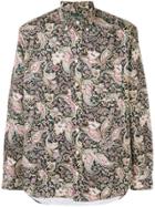 Gitman Vintage Paisley Print Shirt - Blue