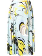 Emilio Pucci Frida Printed Skirt - Blue
