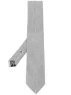 Tom Ford Circle Patterned Tie - Grey