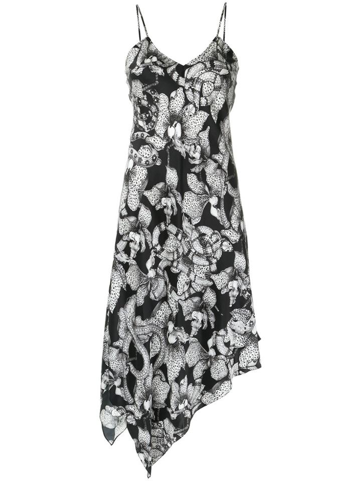 Tufi Duek Snakes Print Dress - Black