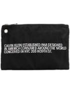 Calvin Klein 205w39nyc Embroidered Small Pouch - Black