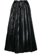 Maison Margiela Pleated Skirt - Black