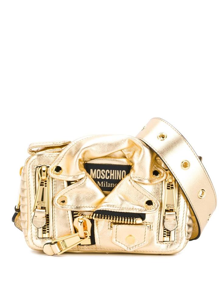 Moschino Moschino A77248011 606 Leather/fur/exotic Skins->leather -