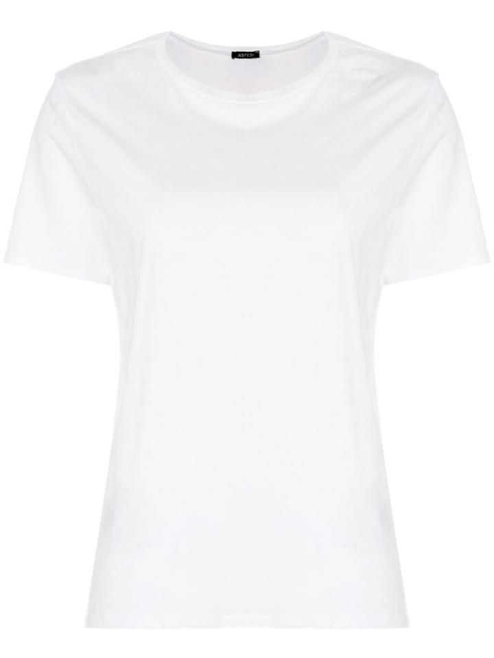 Aspesi Round Neck T-shirt - White