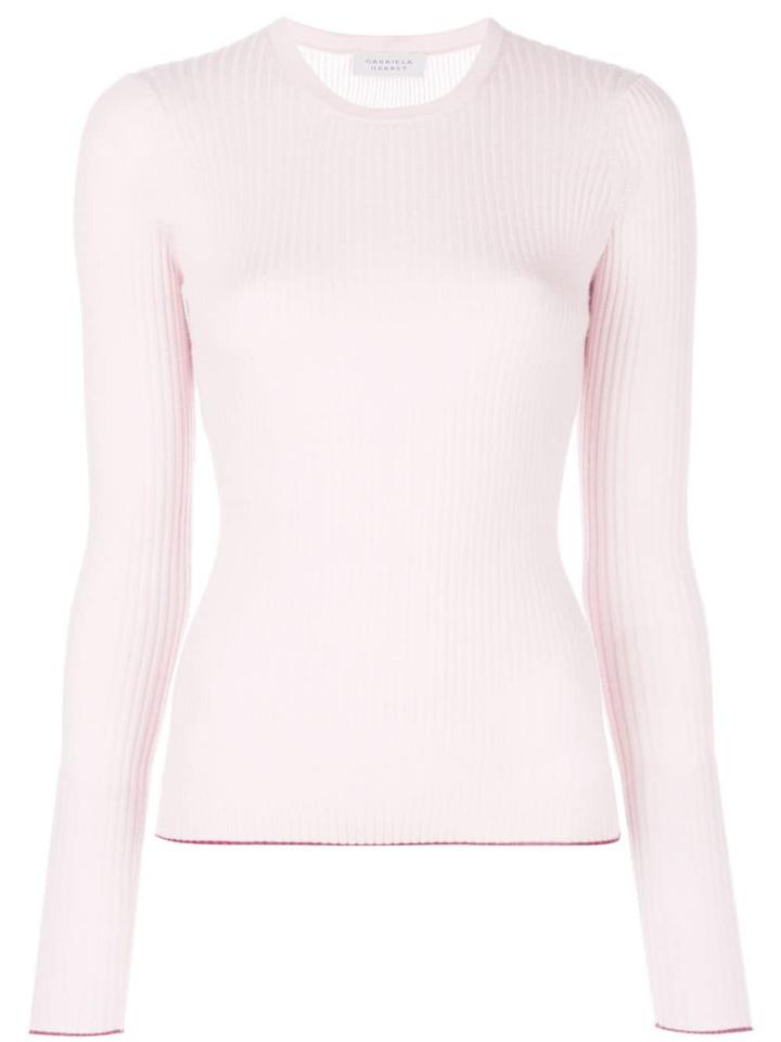 Gabriela Hearst Ribbed Jumper - Pink