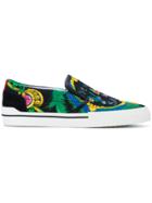 Versace Beverly Palm Sneakers - Black