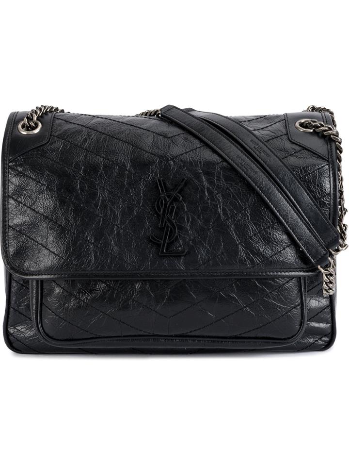 Saint Laurent Monogram West Hollywood Bag - Black