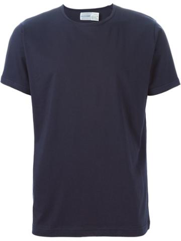 Comme Des Garçons Shirt Comme Des Garçons Shirt X Sunspel Limited Edition T-shirt, Men's, Size: Small, Blue, Cotton