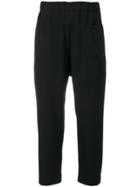 Sofie D'hoore Drawstring Cropped Pants - Black