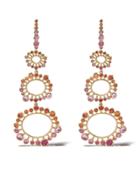 Annoushka 18kt Yellow Gold Hidden Reef Sapphire Drop Earrings - 18ct