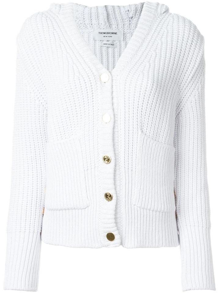 Thom Browne Hooded Cardigan