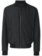 Versace Collection Fitted Bomber Jacket - Black