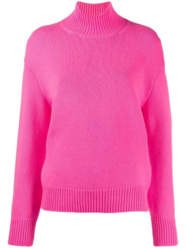 Mrz Pierced Long-sleeved Jumper - Pink