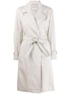 Peserico Belted Trench Coat - Neutrals