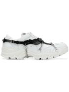 Rombaut Chain Lace-up Sneakers - White