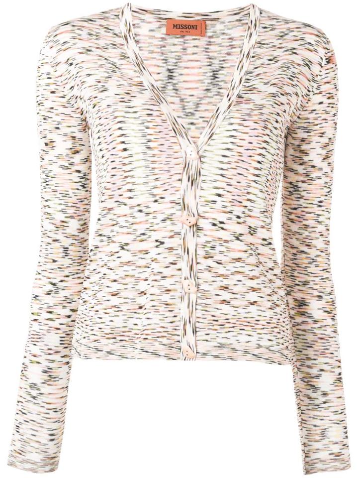 Missoni V-neck Cardigan - White