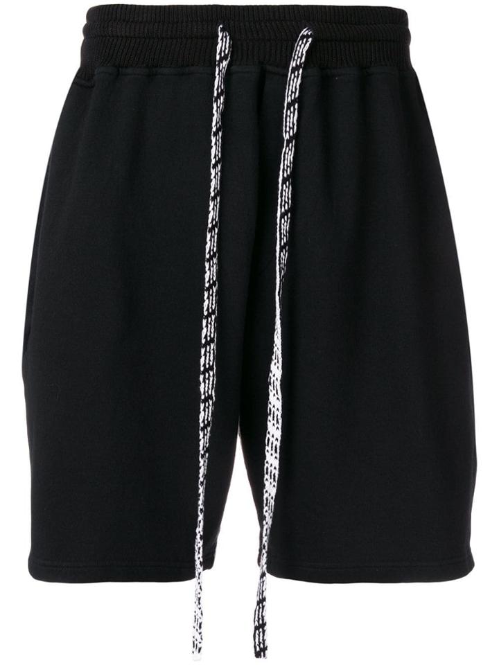 Riccardo Comi Loose-fit Track Shorts - Black